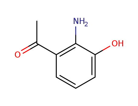 Molecular Structure of 4502-10-7 (2'-AMINO-3'-HYDROXYACETOPHENONE)