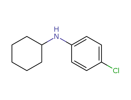 Molecular Structure of 56506-61-7 (N-CYCLOHEXYL-4-CHLOROANILINE)