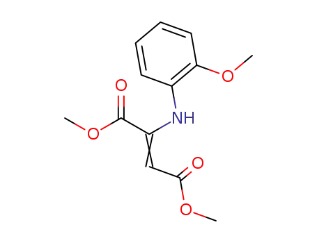 2-Butenedioic acid, 2-[(2-methoxyphenyl)amino]-, dimethyl ester