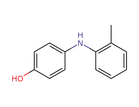 Molecular Structure of 23197-53-7 (4-HYDROXY-2'-METHYLDIPHENYLAMINE)