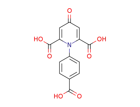 2,6-Pyridinedicarboxylic acid, 1-(4-carboxyphenyl)-1,4-dihydro-4-oxo-
