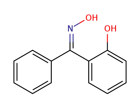Molecular Structure of 59986-61-7 (Methanone, (2-hydroxyphenyl)phenyl-, oxime, (Z)-)