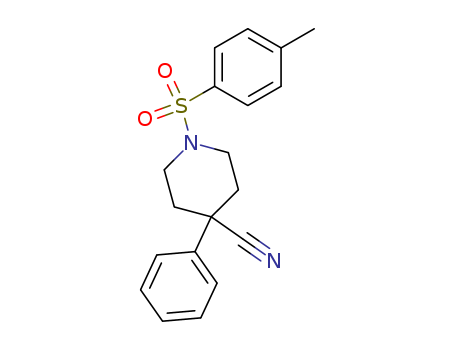 4-Piperidinecarbonitrile,1-[(4-methylphenyl)sulfonyl]-4-phenyl-