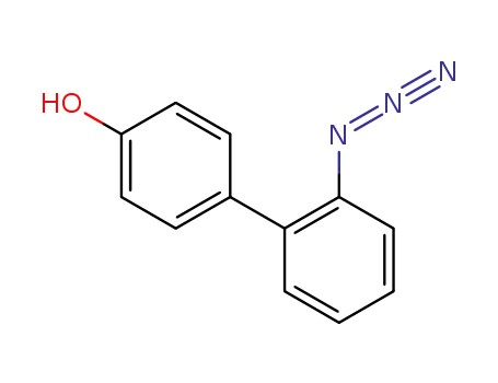 Molecular Structure of 99970-47-5 (Phenol, 4-(2-azidophenyl)-)