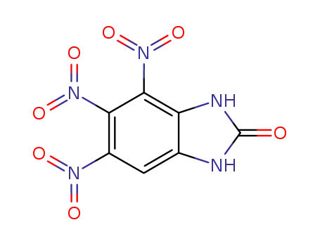 4,5,6-Trinitro-1,3-dihydrobenzimidazol-2-one