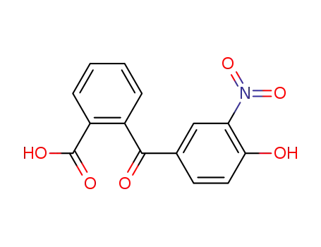 Molecular Structure of 43046-97-5 (2-(4-hydroxy-3-nitrobenzoyl)benzoic acid)