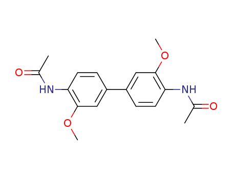 Acetamide,N,N'-(3,3'-dimethoxy[1,1'-biphenyl]-4,4'-diyl)bis- (9CI)