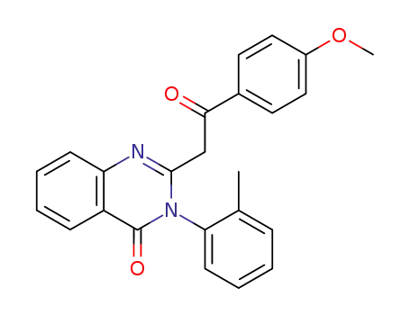 2-[2-(4-methoxyphenyl)-2-oxoethyl]-3-(2-methylphenyl)quinazolin-4-one