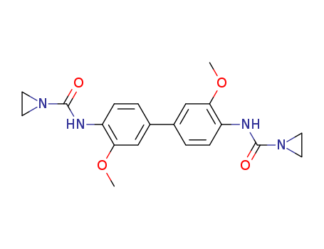 1-Aziridinecarboxamide,N,N'-(3,3'-dimethoxy[1,1'-biphenyl]-4,4'-diyl)bis- (9CI)