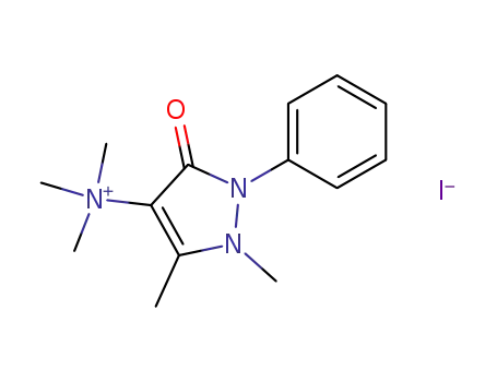 Molecular Structure of 52526-36-0 (4-trimethylammoniumantipyrine)