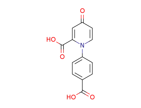 2-Pyridinecarboxylic acid, 1-(4-carboxyphenyl)-1,4-dihydro-4-oxo-