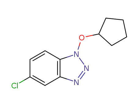 5-chloro-1-(cyclopentyloxy)-1H-benzotriazole