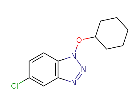5-chloro-1-(cyclohexyloxy)-1H-benzotriazole