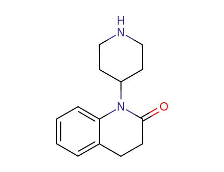 2(1H)-Quinolinone, 3,4-dihydro-1-(4-piperidinyl)-