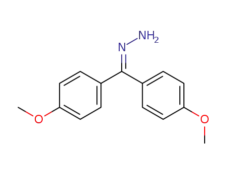 Molecular Structure of 20114-55-0 (bis(4-methoxyphenyl)methanone hydrazone)