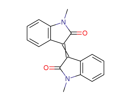 2H-Indol-2-one, 3-(1,2-dihydro-1-methyl-2-oxo-3H-indol-3-ylidene)-1,3-dihydro-1-methyl-