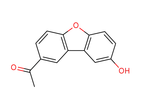 1-(8-Hydroxydibenzofuran-2-yl)ethanone