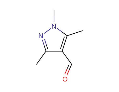 Molecular Structure of 2644-93-1 (1,3,5-Trimethyl-1H-pyrazole-4-carboxaldehyde)
