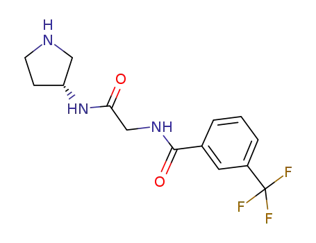 (R)-N-(2-oxo-2-(pyrrolidin-3-ylaMino)-ethyl)-3-(trifluoroMethyl)benzaMide