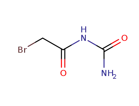 Molecular Structure of 6333-87-5 (2-bromo-N-carbamoylacetamide)