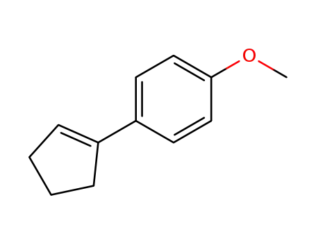 1-(1-cyclopentenyl)-4-methoxy-benzene cas  709-12-6