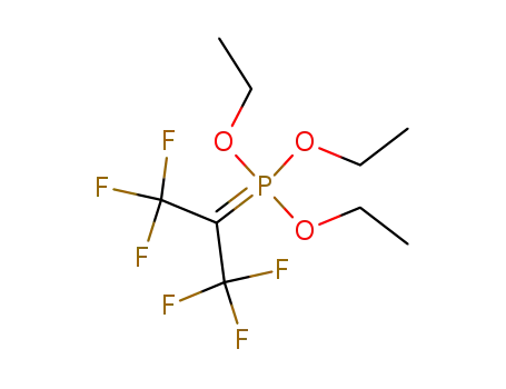 Molecular Structure of 1540-04-1 (Phosphorane, triethoxy[2,2,2-trifluoro-1-(trifluoromethyl)ethylidene]-)