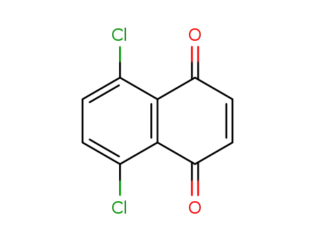 Molecular Structure of 56961-94-5 (1,4-Naphthalenedione, 5,8-dichloro-)