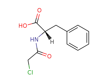Molecular Structure of 721-65-3 (N-CHLOROACETYL-L-PHENYLALANINE)