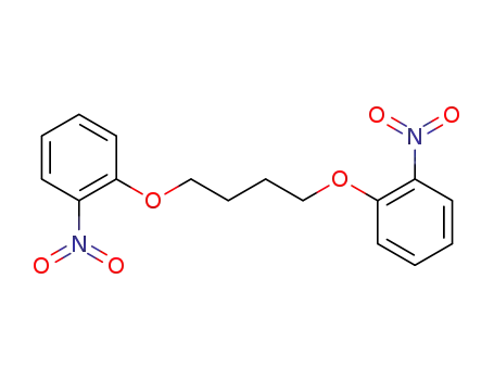 Molecular Structure of 14467-64-2 (Benzene, 1,1'-[1,4-butanediylbis(oxy)]bis[2-nitro-)
