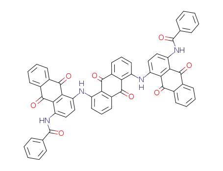 Benzamide, N,N'-[(9,10-dihydro-9,10-dioxo-1,5-anthracenediyl)bis[imino(9,10-dihydro-9,10-dioxo-1,4-anthracenediyl)]]bis-