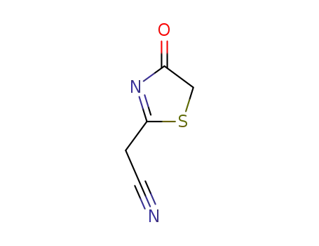 1,3-THIAZOLIN-4-ONE-2-ACETONITRILE