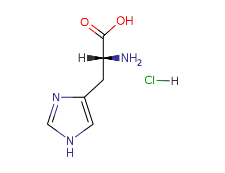 Molecular Structure of 6341-24-8 (D-Histidine hydrochloride monohydrate)