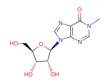 Molecular Structure of 2140-73-0 (Inosine, 1-methyl)