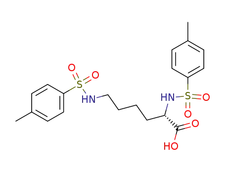 Molecular Structure of 51866-92-3 (N~2~,N~6~-bis[(4-methylphenyl)sulfonyl]lysine)