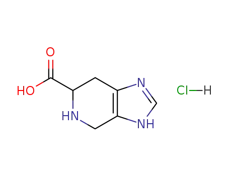 1H-Imidazo[4,5-c]pyridine-6-carboxylicacid, 4,5,6,7-tetrahydro-, monohydrochloride, (S)- (9CI)