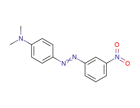 Molecular Structure of 3837-55-6 (3'-NITRO-4-DIMETHYLAMINOAZOBENZENE)