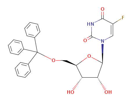 Uridine, 5-fluoro-5'-O-(triphenylmethyl)-