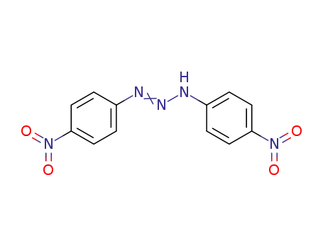 Molecular Structure of 2623-51-0 ((1E)-1,3-bis(4-nitrophenyl)triaz-1-ene)