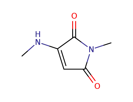 1H-Pyrrole-2,5-dione,1-methyl-3-(methylamino)-