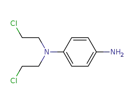 Molecular Structure of 2067-58-5 (phenylenediamine mustard)