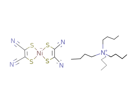 TetrabutylaMMoniuM Bis(Maleonitriledithiolato)nickel(III) CoMplex