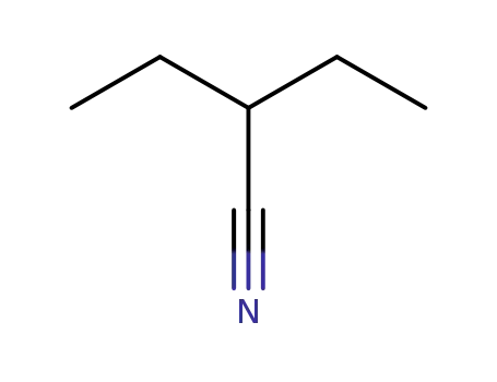 Molecular Structure of 617-80-1 (2-ethylbutyronitrile)