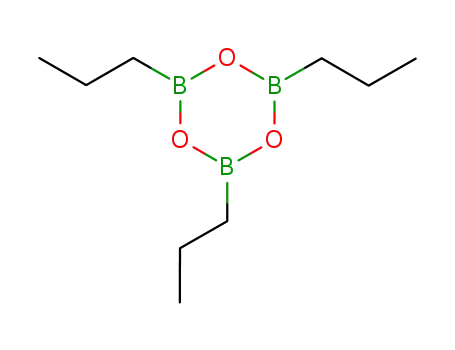 Molecular Structure of 7325-08-8 (tripropylboroxin)