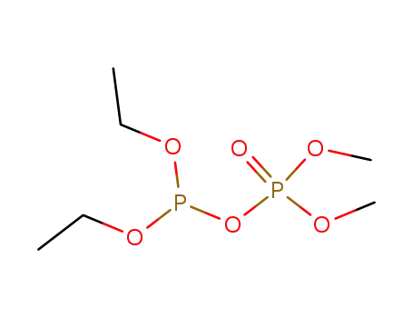 Molecular Structure of 1067-84-1 (diethoxyphosphanyl dimethyl phosphate)