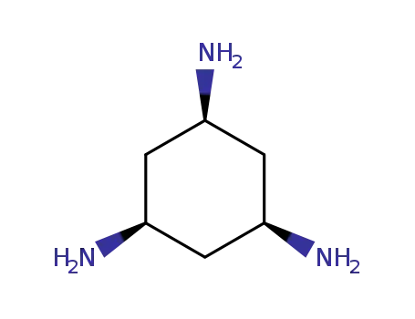Molecular Structure of 26150-46-9 ((1S,3S,5S)-CYCLOHEXANE-1,3,5-TRIAMINE)
