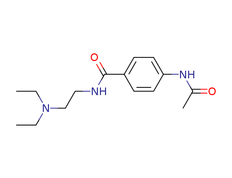 Benzamide,4-(acetylamino)-N-[2-(diethylamino)ethyl]-