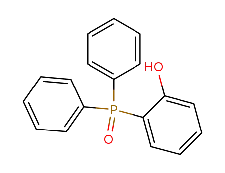 Molecular Structure of 16522-52-4 (Phenol, 2-(diphenylphosphinyl)-)