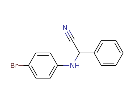 2-[(4-bromophenyl)amino]-2-phenyl-acetonitrile cas  7510-78-3