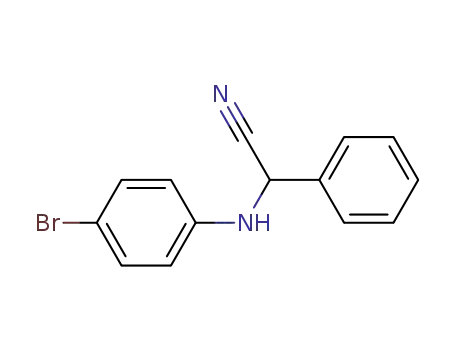 Benzeneacetonitrile, a-[(4-bromophenyl)amino]-