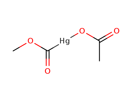 acetic acid; methoxycarbonylmercury